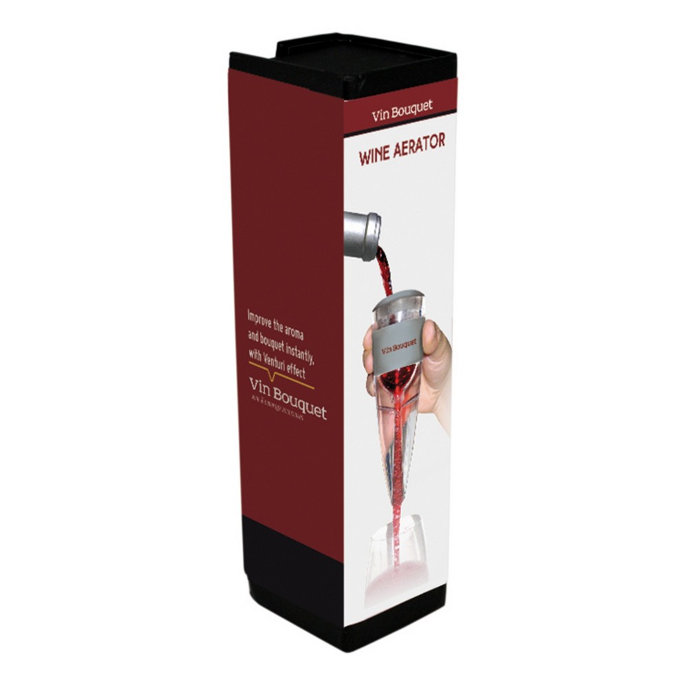 Vin Bouquet  винен аератор за бутилка  със стойка